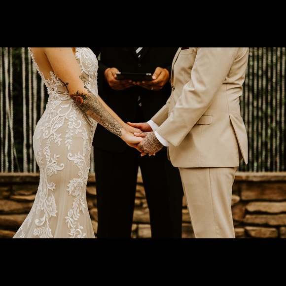 Designer Wedding Gown - Picture 5 of 8